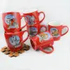 Ceramic cartoon animal cup advertisement promotion, water cup, hot pot cup, Zhengcai 1973 Specification image